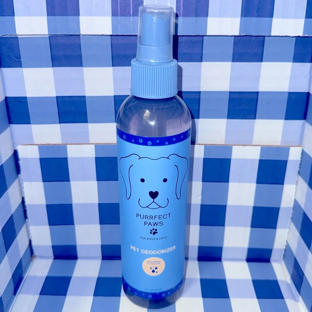 Perfect paws pet deodorizer raindrops and violets